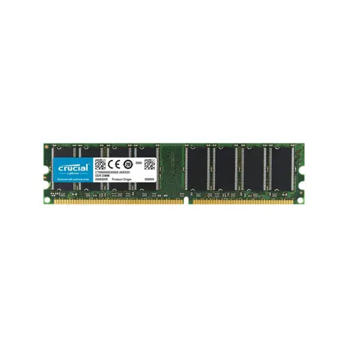CT128M72S4R75 - Crucial 1GB SDRAM-133MHz PC133 ECC DIMM Memory