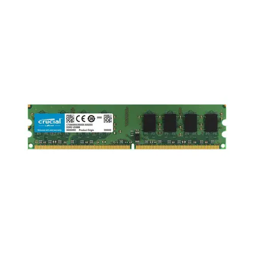 CT405771 - Crucial 1GB DDR2-400MHz PC2-3200 ECC DIMM Memory