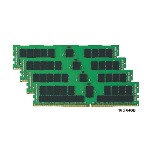 6CN44AV - HP 1TB Kit (16x64GB) RDIMM 288-Pin Memory Module