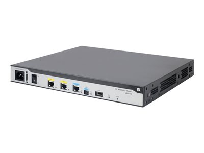 JG411A - HPE FlexNetwork MSR2000 Series MSR2003 2 x RJ-45 WAN Ports 10/100/1000Base-T Rack-mountable Desktop Modular Gigabit Ethernet AC Router