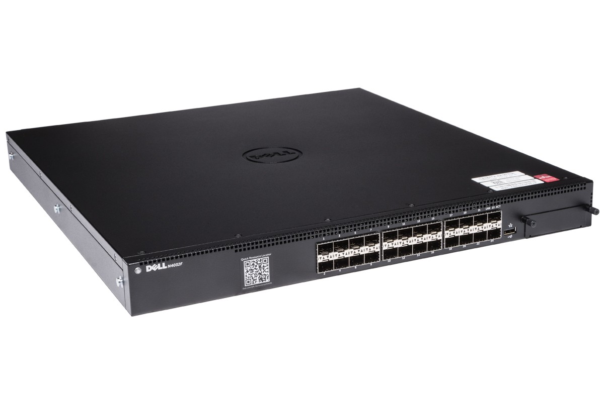 XRW28 - Dell N4032F -Port + 24-Port SFP+ Layer 3 Switch