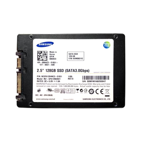 06N23 - Dell 128GB 2.5 inch MLC 3Gb/s SATA Solid State Drive