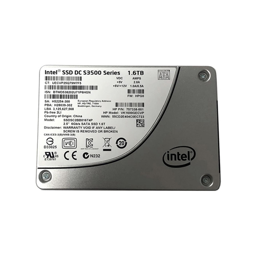 VK1600GECVP - HPE 1.6TB 2.5 inch MLC 6Gb/s SATA Solid State Drive