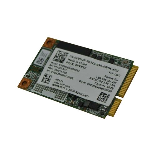 XVN2P - Dell 80GB 1.8 inch MLC 6Gb/s SATA Solid State Drive