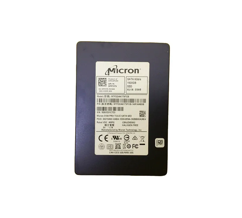 PP5YN - Dell 1.92TB 2.5 inch MLC 6Gb/s SATA Solid State Drive