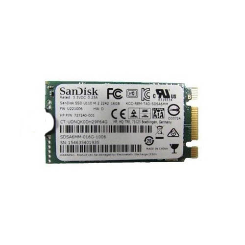 SDSA6MM-016G-1006 - SanDisk 16GB M.2 2242 MLC 6Gb/s SATA SSD