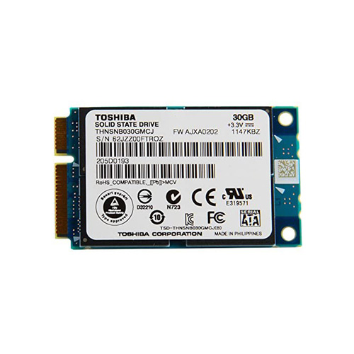 THNSNB030GMCJ - Toshiba 30GB mSATA  MLC 3Gb/s SATA SSD