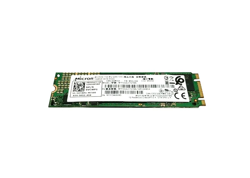 VCWP1 - Dell 1TB MLC SATA 6Gb/s M.2 2280 Solid State Drive