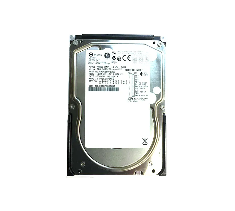 CA06550-B260 - Fujitsu 147GB 10000RPM SCSI 320MB/s 3.5-in Hard Drive