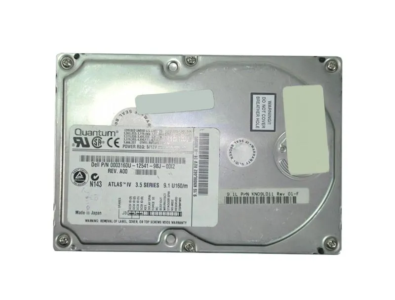 KN09L462 - Quantum 9.1GB 7200RPM SCSI 160MB/s 3.5-in Hard Drive