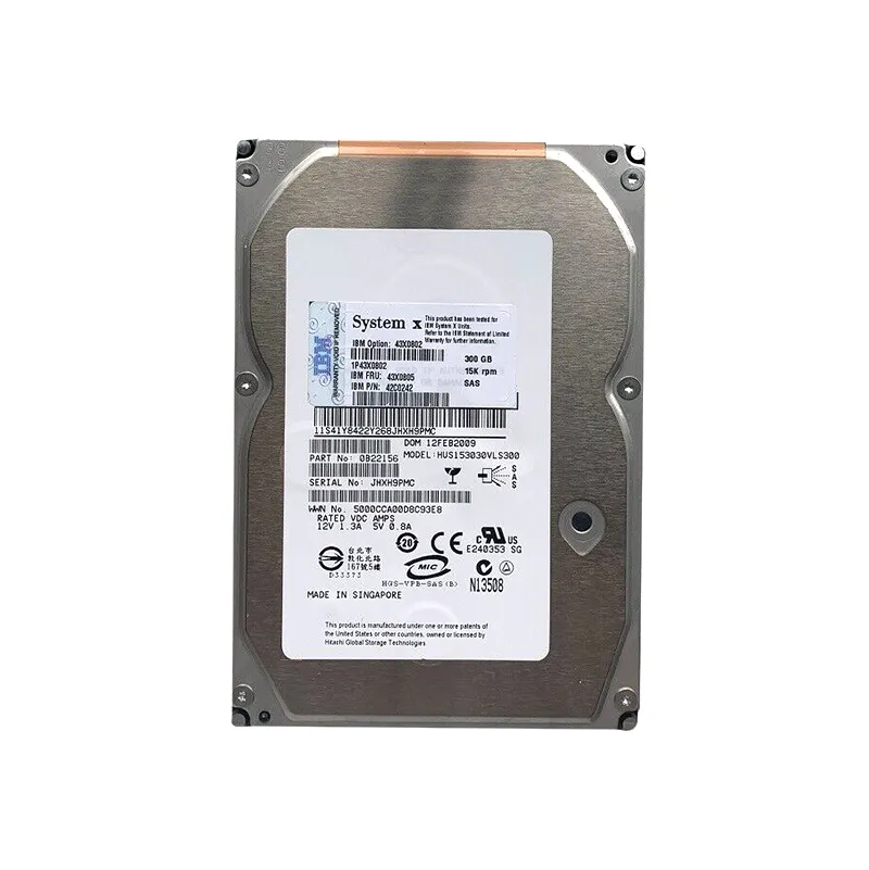 42C0242 - IBM 300GB 15000RPM SAS 3Gb/s 3.5-in Hard Drive