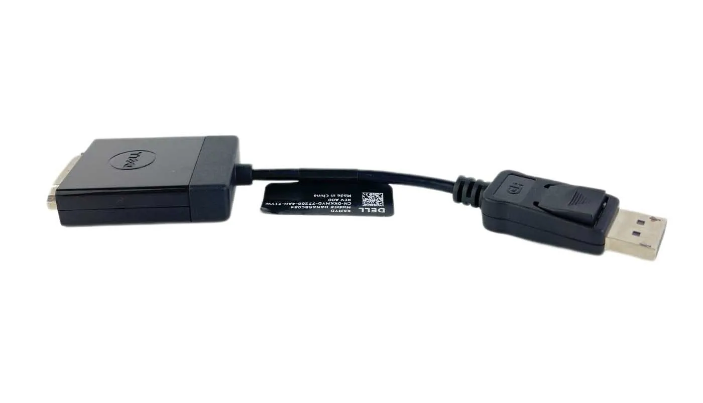 KKMYD - Dell Display Port to DVI Video Dongle Adapter Cable