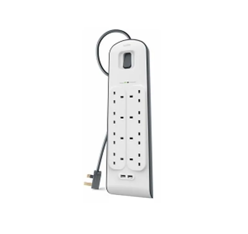 BSV804AF2M - Belkin 8 Outlet Surge Protection Strip