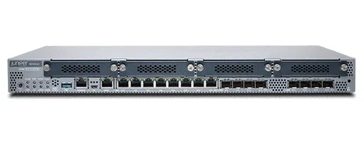 SRX340-SYS-JB - Juniper SRX Series SRX340 8 x Ports 1000Base-T + 8 x Ports SFP (mini-GIBIC) + 4 x Expansion Slots Front to Back Airflow 1U Rack-Mountable Services Gateway