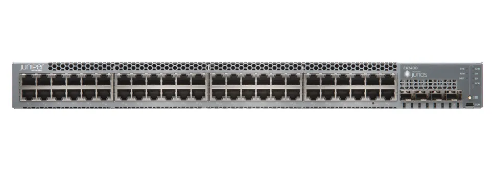 EX3400-48T - Juniper EX3400 48x 1GBT 4x SFP+ Port 2x QSFP+ Port Switch