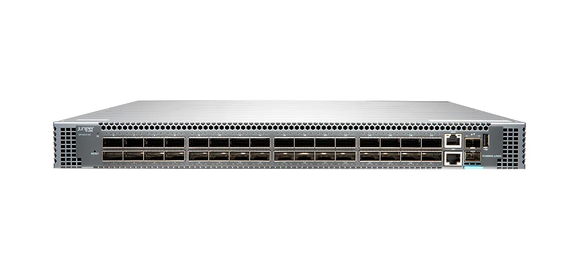 Juniper QFX5120-32C-AFO QFX5120 Series QFX5120-32C 32xQSFP28 Ports 100GBase-X Layer3 Managed 1U Back-To-Front Arflow Gigabit Ethernet Switch