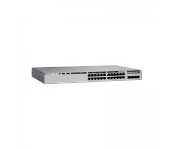 Cisco C9200L-24P-4G-E-RF is a refurbished managed Layer 3 PoE+ Gigabit switch with 24 x 1G PoE+ ports and 4 x 1G SFP uplinks, designed for secure and scalable enterprise networking.