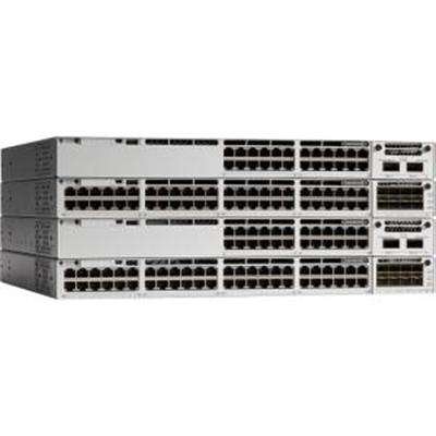 The Cisco Catalyst C9300-24S-E is a 24-port Gigabit Ethernet SFP switch with modular uplinks, tailored for secure and scalable enterprise networking