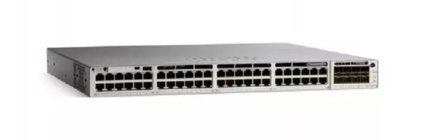 The Cisco Catalyst C9300-48UXM-A is a 48-port switch with high-density Multigigabit and PoE+ ports, offering flexible uplink options and built for advanced security, mobility, and cloud applications