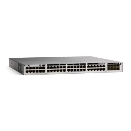 The Cisco Catalyst C9300L-48T-4G-A is a 48-port data-only switch with 4 x 1G fixed uplinks, tailored for secure and scalable enterprise networking.