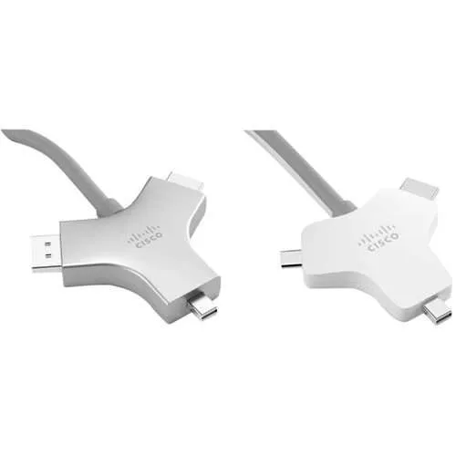 The Cisco CAB-HDMI-MUL4K-9M is a 9-meter HDMI cable designed for 4K video and audio transmission, ensuring high-quality connectivity for Cisco video conferencing systems and other professional display applications.